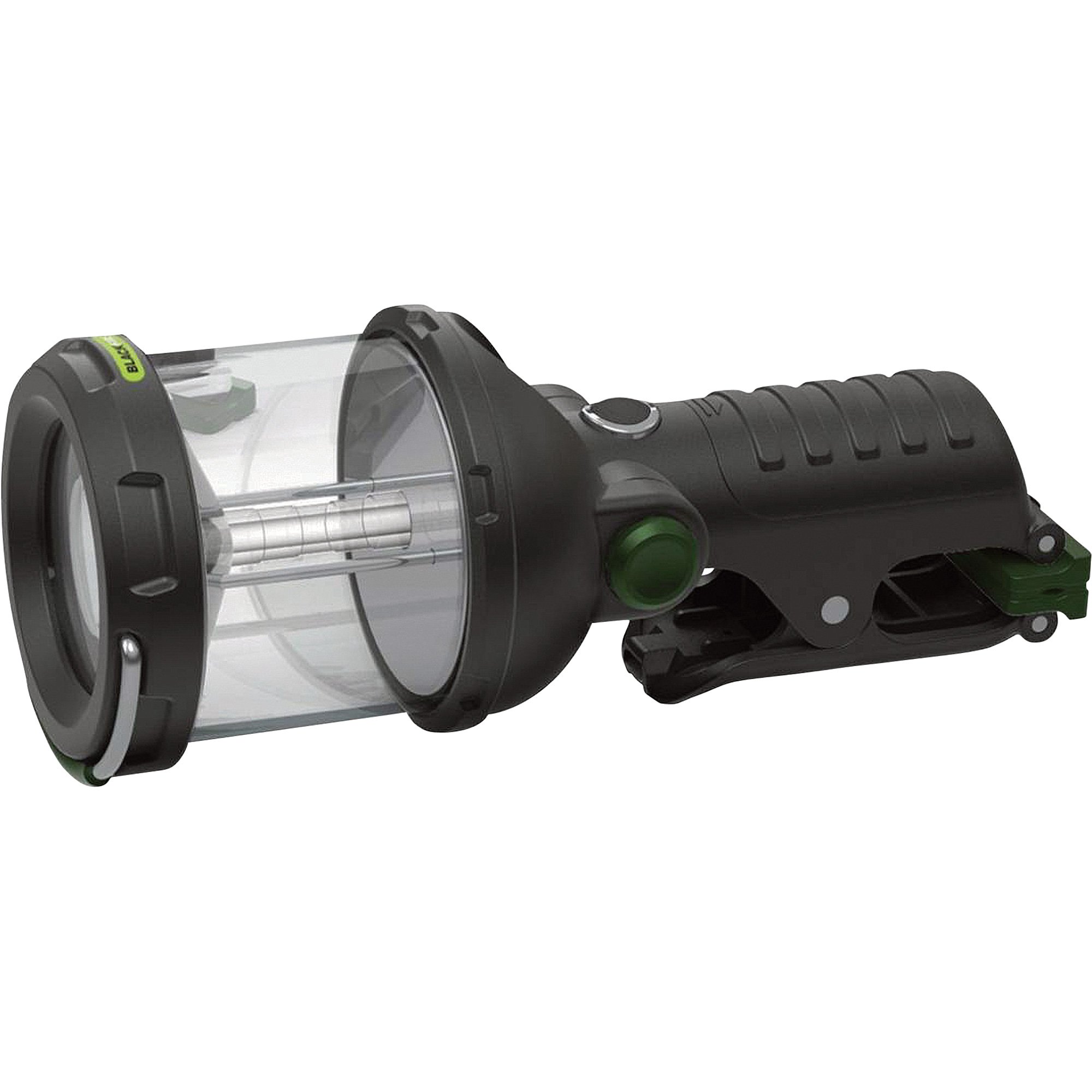 Blackfire Clamplight LED Lantern — 150/100 Lumens, IPX-4 Rated, Model# BBM910